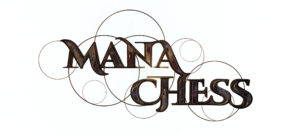3D rendered Mana Chess logo with weathered medal