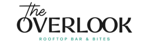 The Overlook main logo with tagline "Rooftop Bar & Bites"