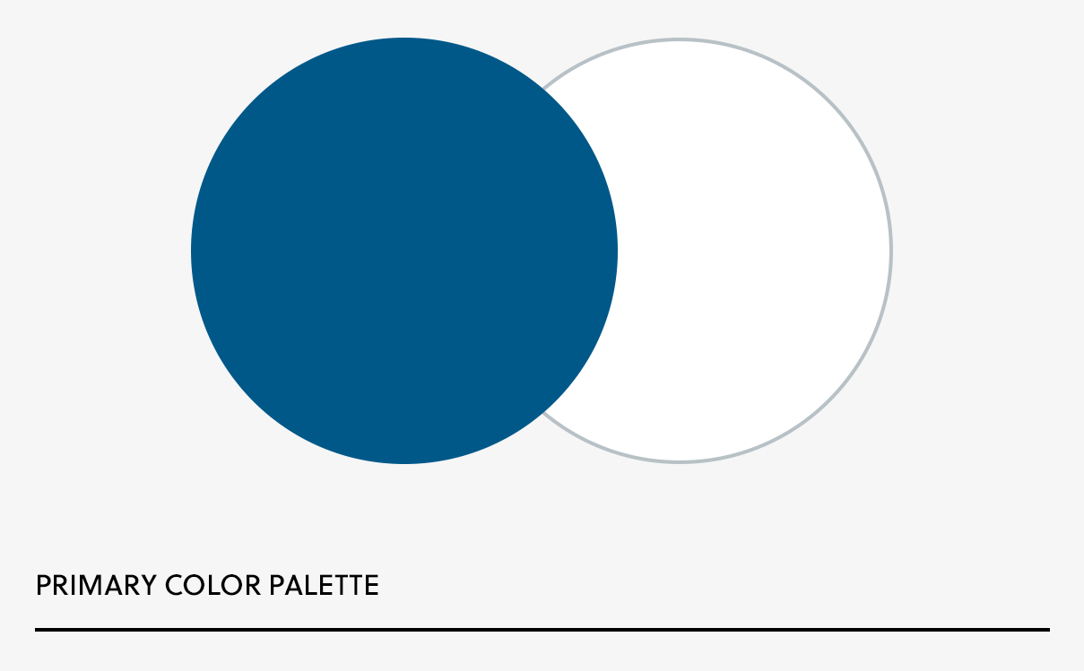 Primary color palette
