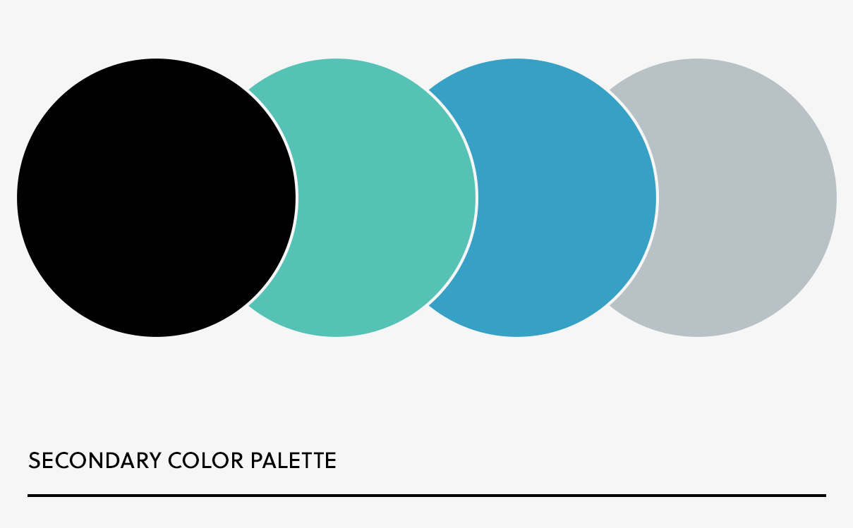 Secondary color palette
