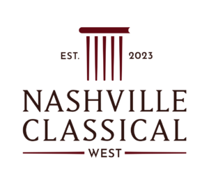 Main logo mark for Nashville Classical Charter School as updated identity designed by ST8MNT