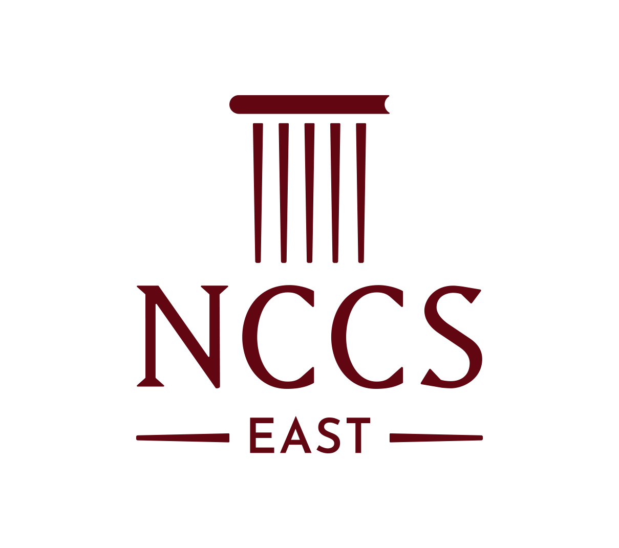 NCCS East mark as part of updated identity designed by ST8MNT