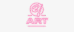 Life Is Beautiful Art Logo Lockup