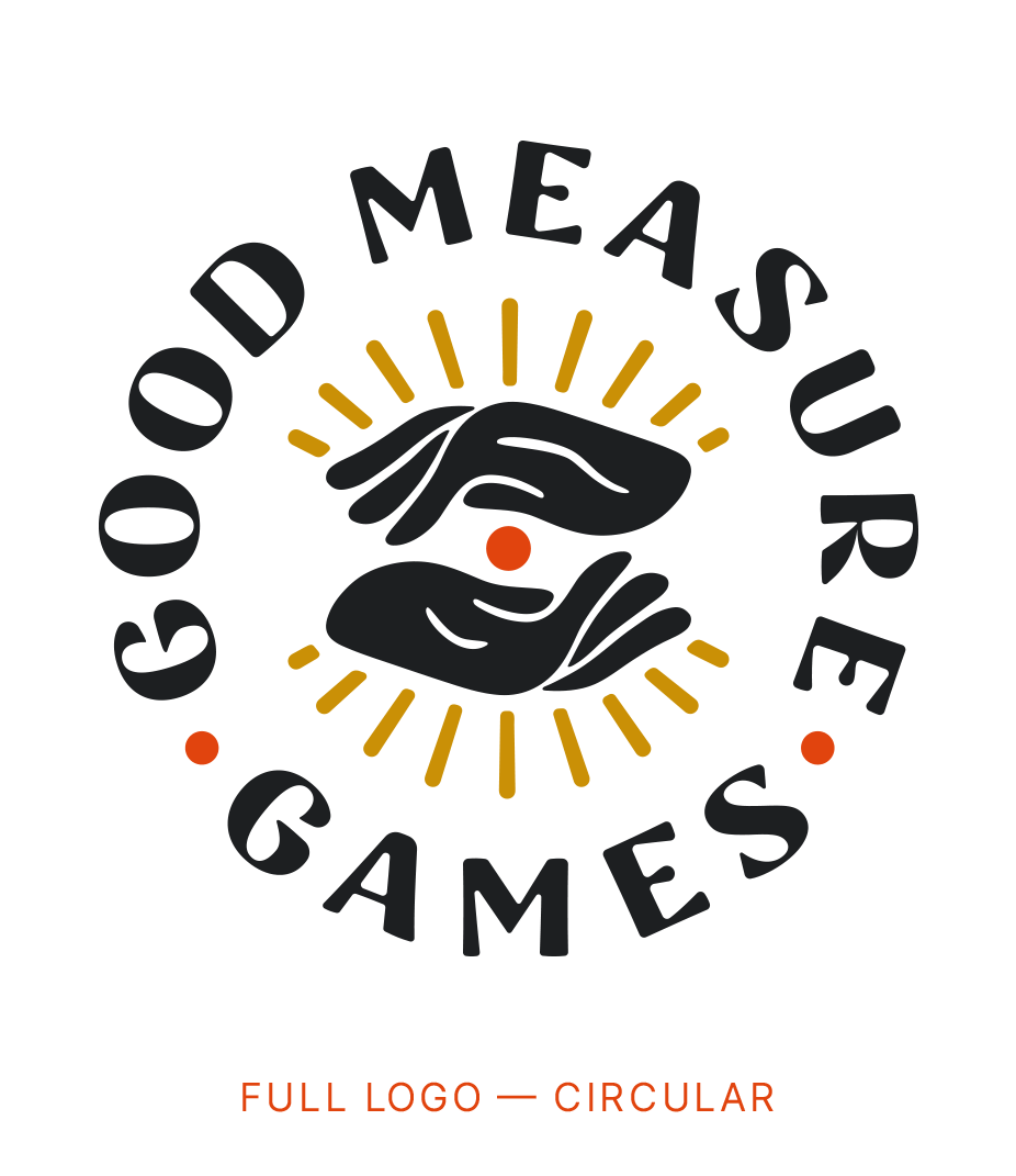 Alternate logo for GMG with text 