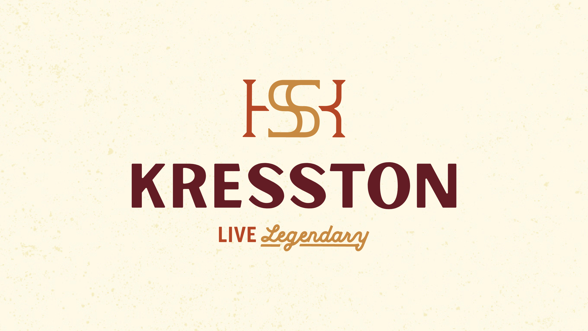The main Kresston logo with tagline 