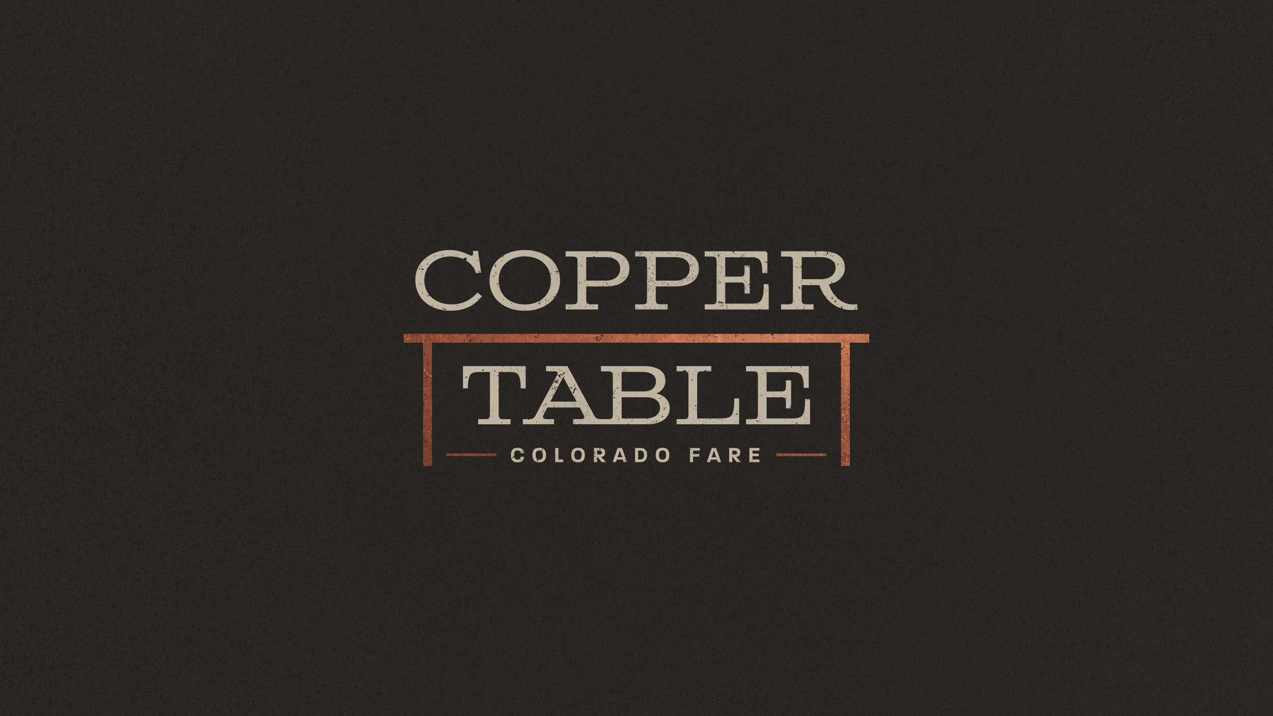 Copper Table Colorado Fare restaurant logo