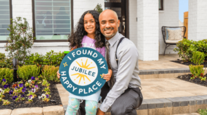 Jubilee homeowners sign created by ST8MNT for print collateral project for master-planned community in Texas