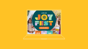Jubilee Joyfest landing page design created by ST8MNT for grand opening of master-planned community in Texas