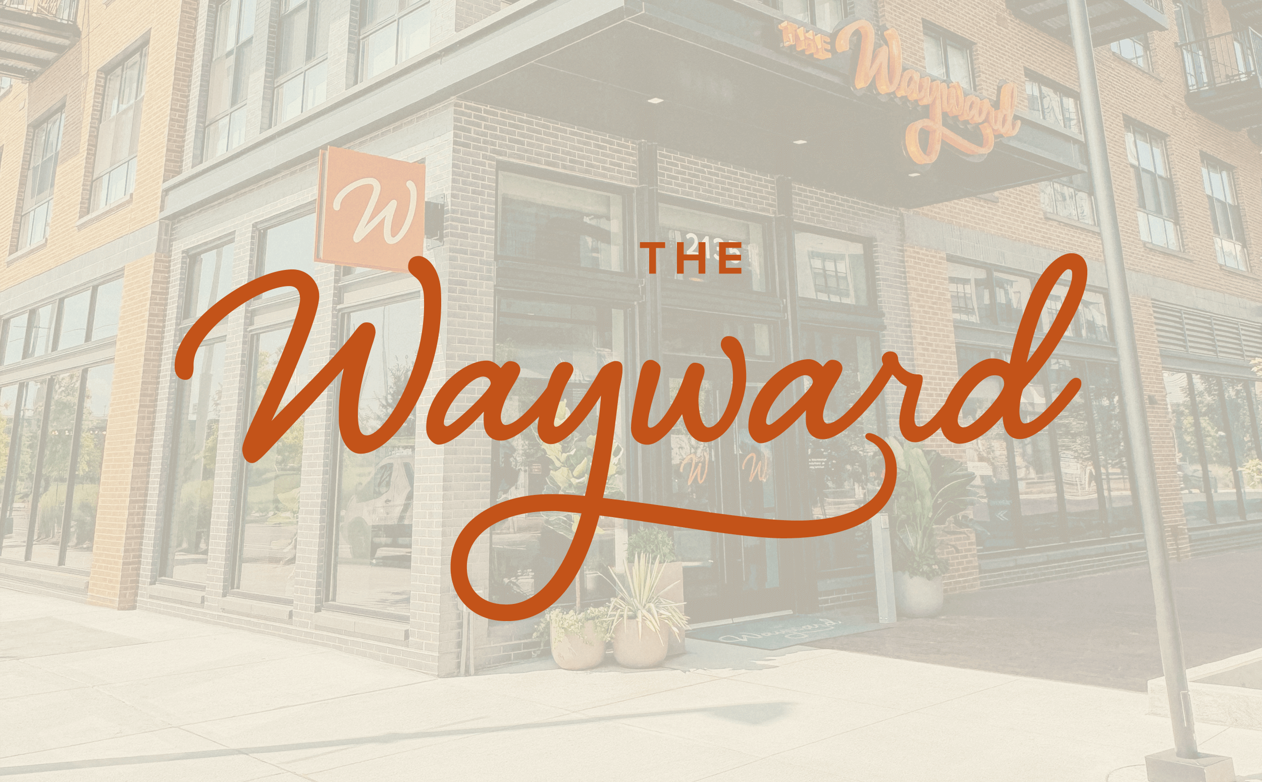 The Wayward logo design