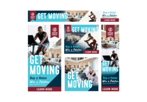 digital ad for the get moving campaign for Jordan Ranch