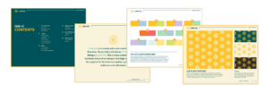 Excerpts from the Jubilee brand guide, designed by ST8MNT for this community in Texas
