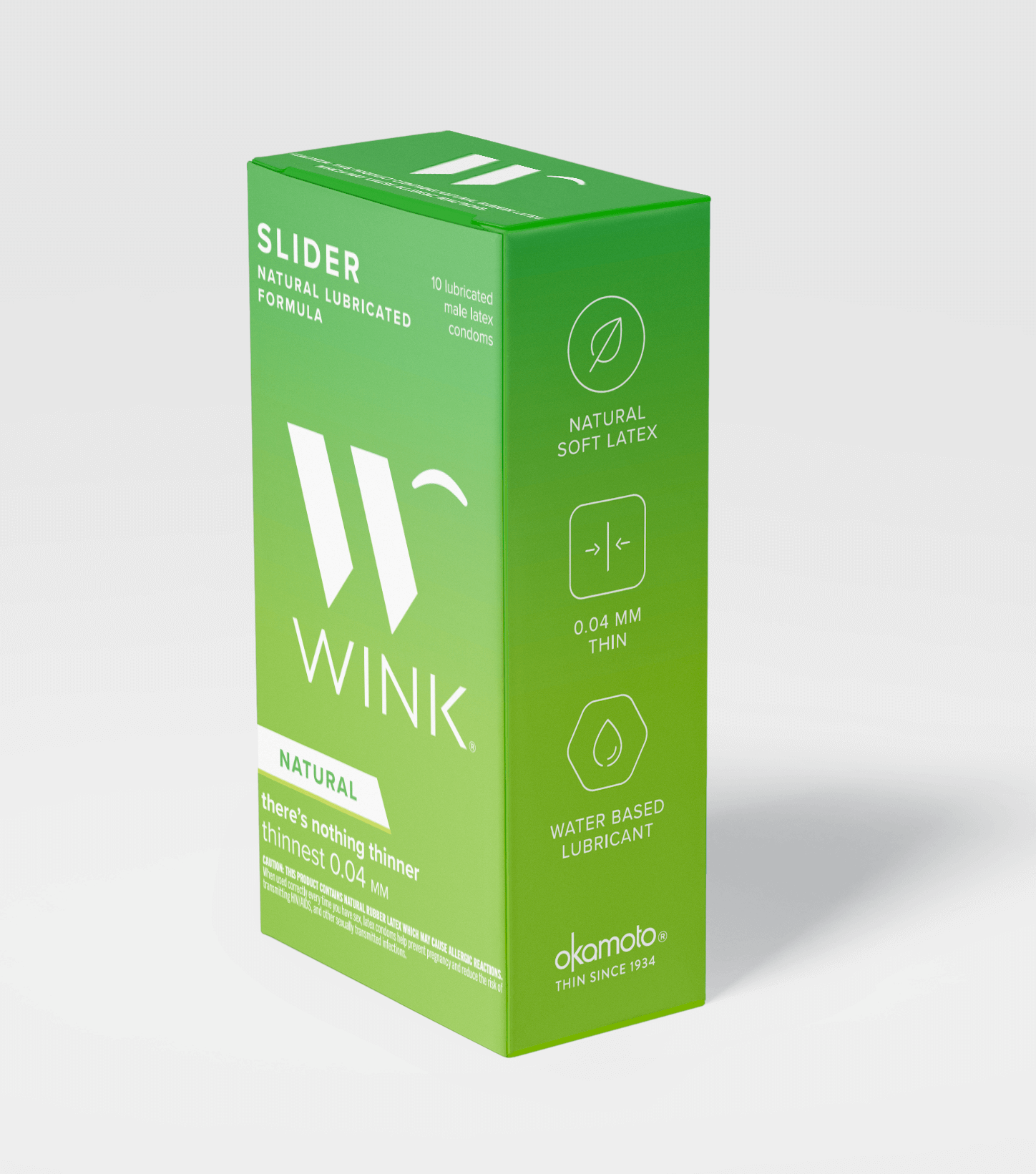 slider 10 count box showing product benefit icons